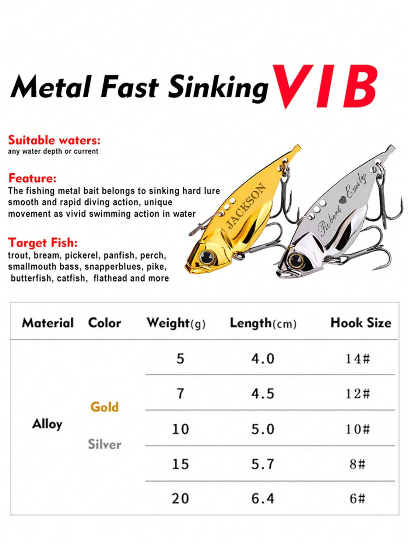 DIY Engraved Metal Fishing Lure